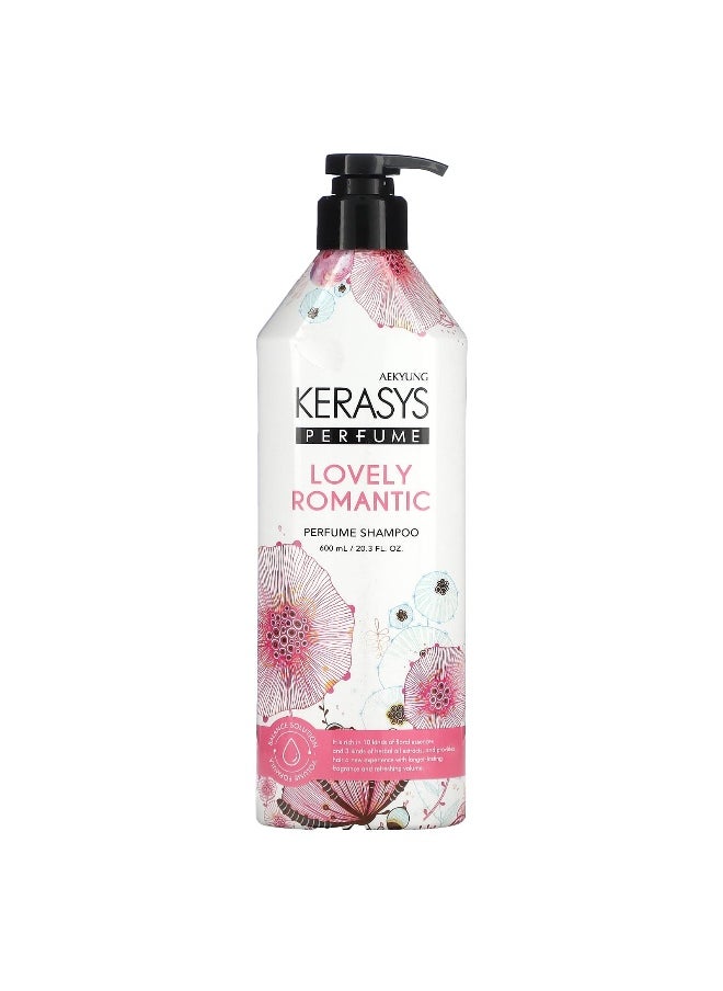Kerasys - Kerasys, Lovely Romantic Perfume Shampoo, 20.3 fl oz (600 ml) - Image 1