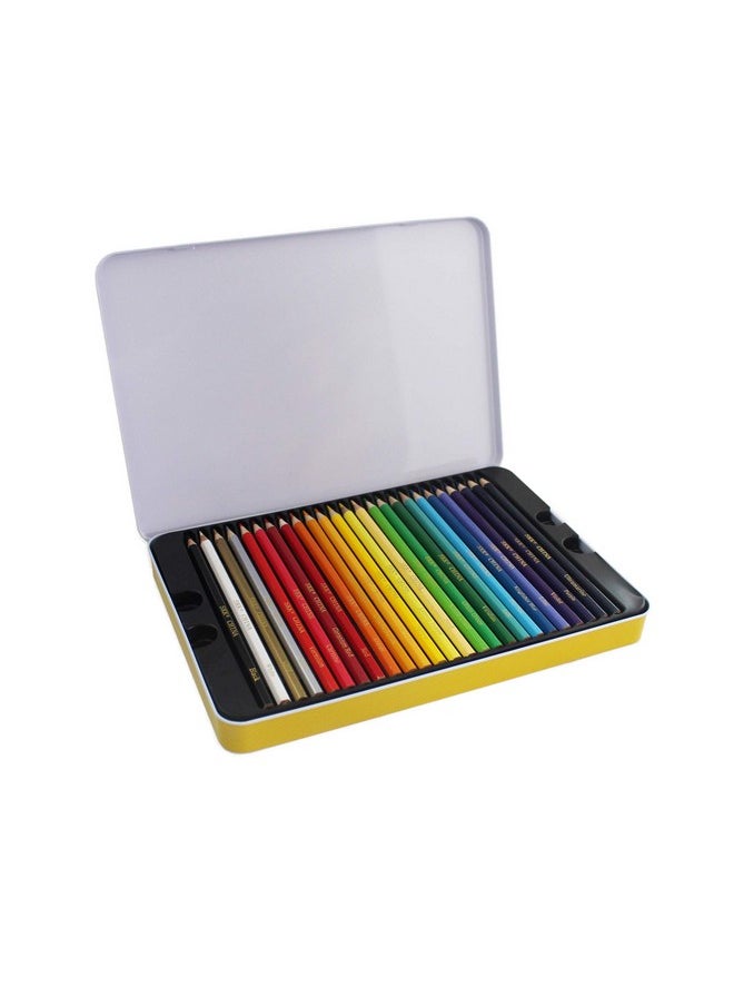 SKKSTATIONERY SKKSTATIONERY 50Pcs Colored Pencils, Packing in Tin, 50 Vibrant Colors, Drawing Pencils for Sketch, Arts, Coloring Books  - Image 2