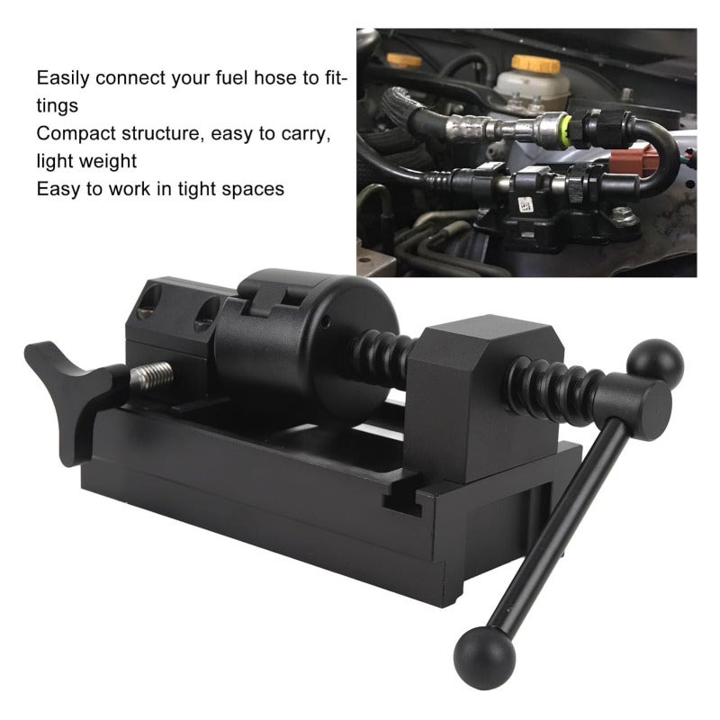 Fuel Line Installation Kit: 5 Pairs Of Various AN Sizes - High Performance Aluminum Alloy Connector Tool With Reliable Support Bracket For Fuel Hose Fitting In Tight Spaces - Image 2