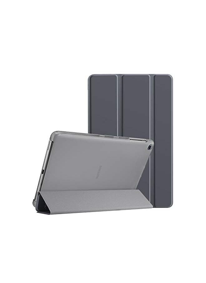 Procases - Galaxy Tab A 10.1 Case 2019 Model T510 T515 T517, Slim Lightweight Stand Case Shell Cover for 10.1 Inch Galaxy Tab A Tablet SM-T510 SM-T515 SM-T517 2019 Release -Grey - Image 1