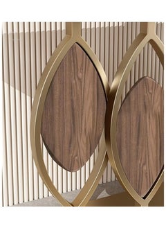 AWD Catchy Console Table, Gold Metal Frame with Marble Top  - Image 3