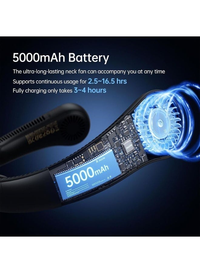 JISULIFE Neck Fan Life4 - Black FNL04R-A0113001 - Image 2