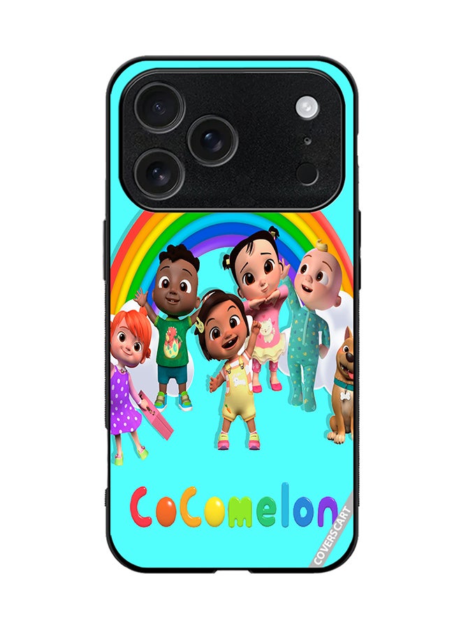 Protective Case Cover For Apple iPhone 17 Pro Cocomelon Design Multicolour