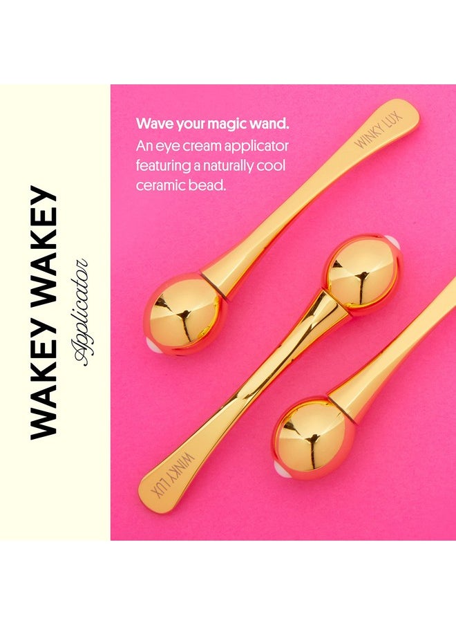 Winky Lux Winky Lux Eye Cream Applicator, Eye Roller for Puffy Eyes for Boosted Circulation & Reduction of Fine Lines and Wrinkles, Naturally Cool Ceramic to Refresh & Soothe Under Eyes  - Image 2