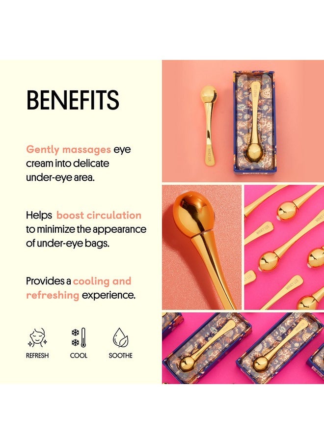 Winky Lux Winky Lux Eye Cream Applicator, Eye Roller for Puffy Eyes for Boosted Circulation & Reduction of Fine Lines and Wrinkles, Naturally Cool Ceramic to Refresh & Soothe Under Eyes  - Image 3