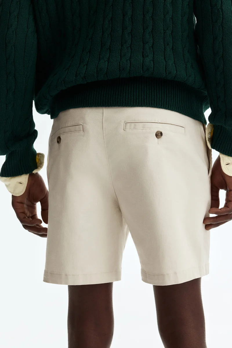 H&M  Regular Fit Cotton chino shorts for Men | Best Price UAE