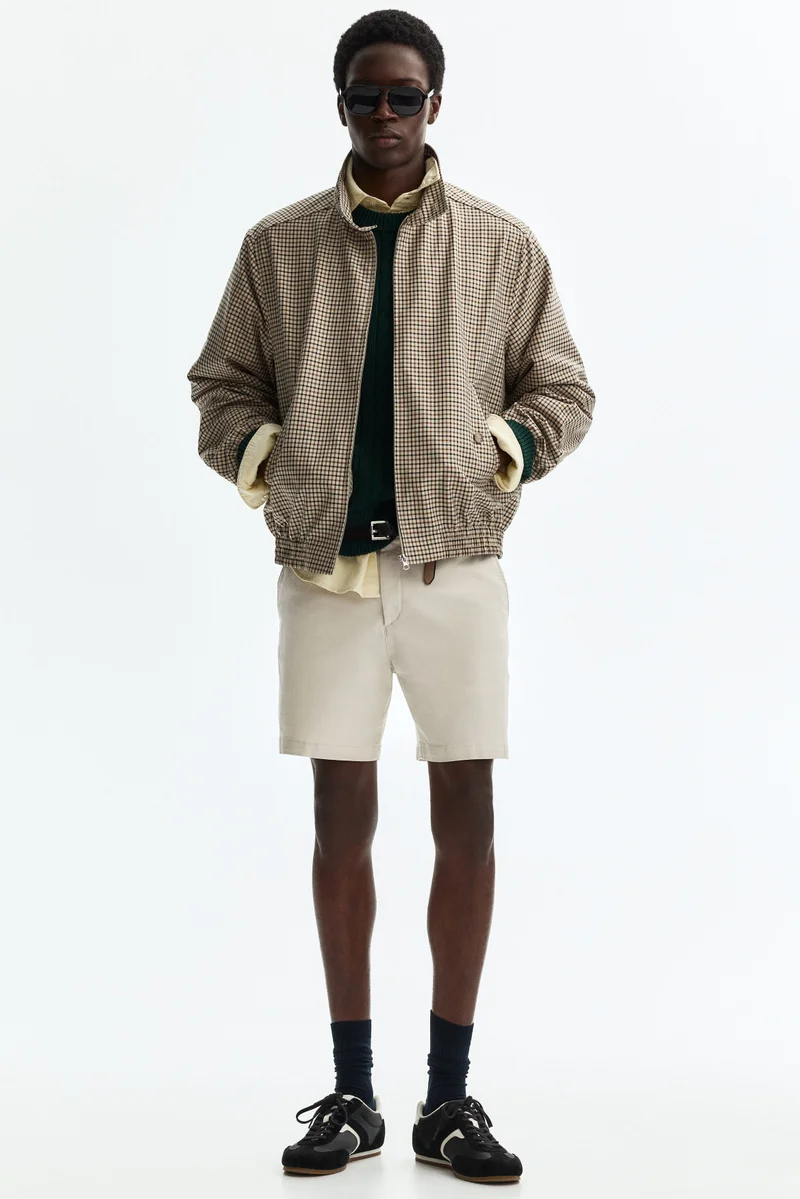 H&M  Regular Fit Cotton chino shorts for Men | Best Price UAE