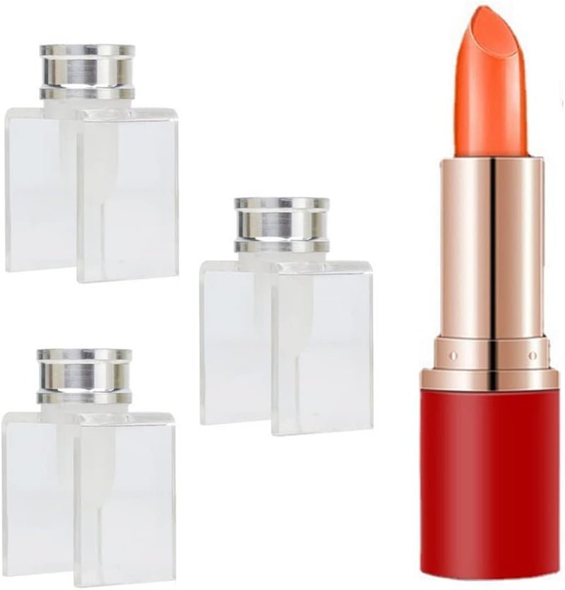 مجموعة 3 قطع 12.1 مجموعة قوالب أحمر الشفاه DIY صانع بلسم الشفاه قوالب سيليكون لصنع أحمر الشفاه لم tube أحمر الشفاه 12.1 مم