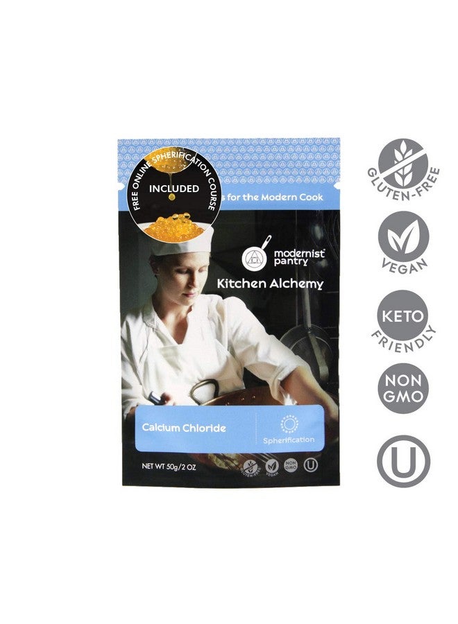 Modernist Pantry Sodium Alginate + Calcium Chloride Value Pack ⊘ Non-GMO Vegan OU Kosher Certified - 100g/4oz (Bundle with 2 items) - Image 4