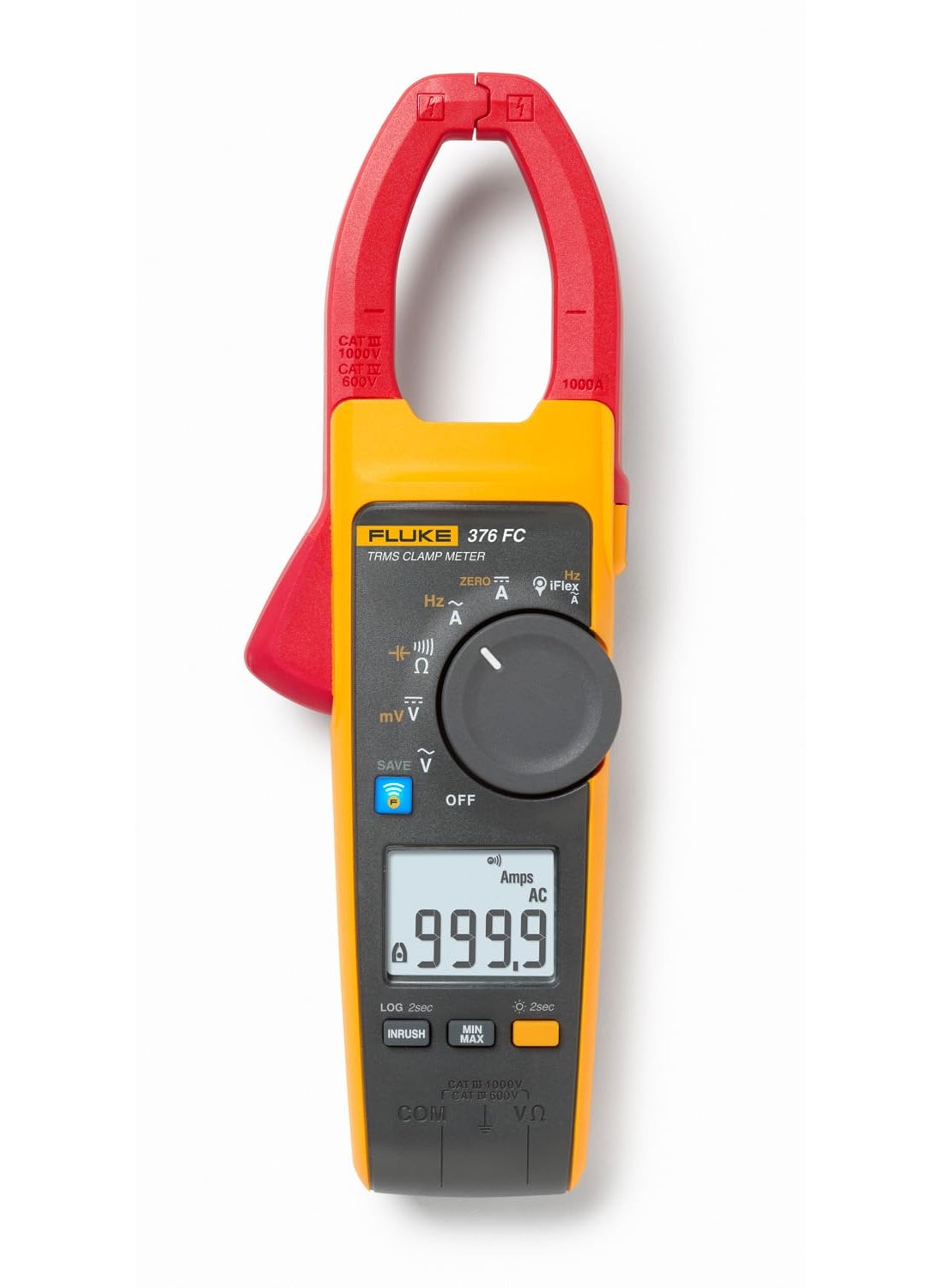 FLUKE Fluke 376FC AC/DC Clamp Meter with iFlex For Industrial/Commercial Electricians, VFD Low Pass Filter For Accurate Measurements, Inrush Measurements, Bluetooth Connectivity For Remote Measurements  - Image 4