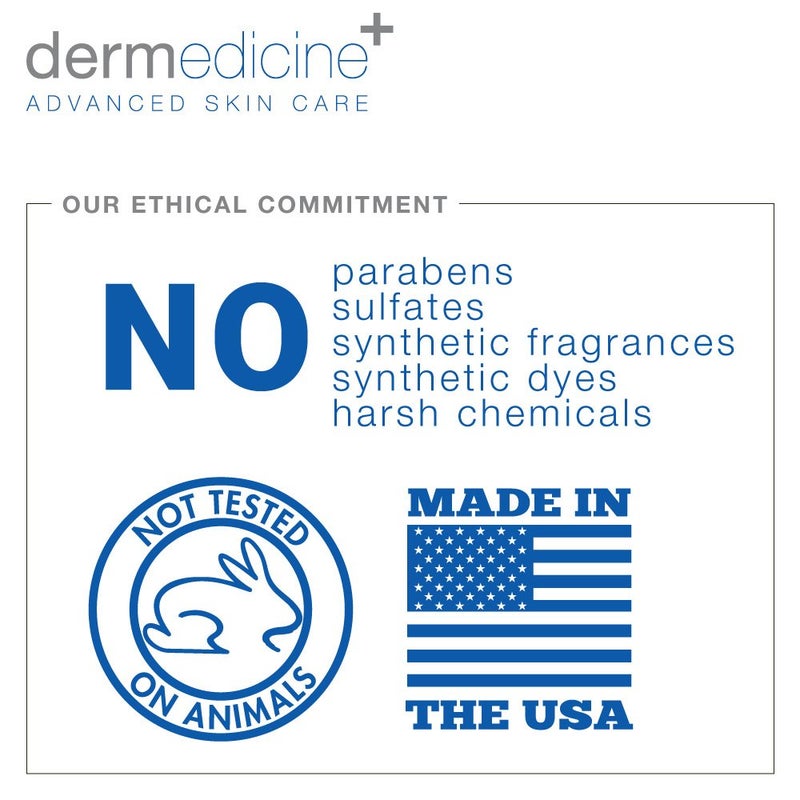 Dermedicine Natural Anti-Aging Facelift Cream for Face | Ultimate Moisturizer w/Retinol, Peptides, Stem Cells, Hyaluronic Acid, Vitamin E, Grape Seed | Helps Smooth Fine Lines, Wrinkles & Brightens | 2 OZ / 60 G - Image 5