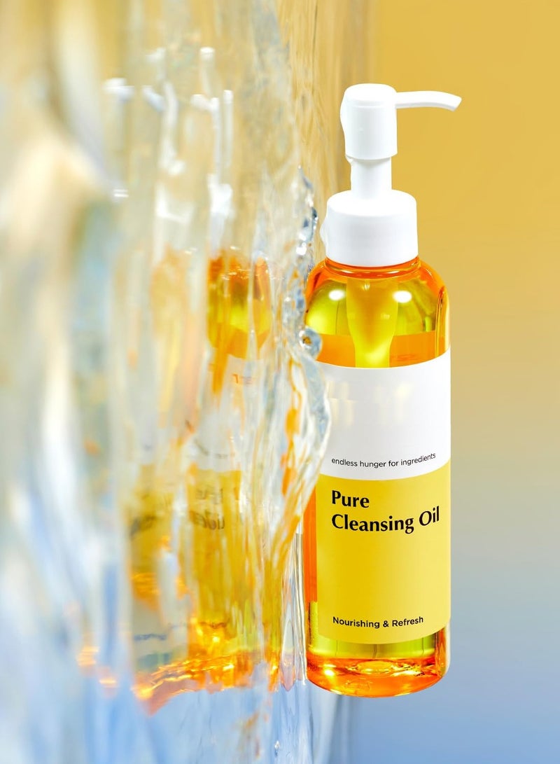 MA:NYO زيت تنظيف مانيوا النقي 200 مل - منظف للوجه، يذوب الرؤوس السوداء، إزالة المكياج اليومية بزيت الأركان - Image 4