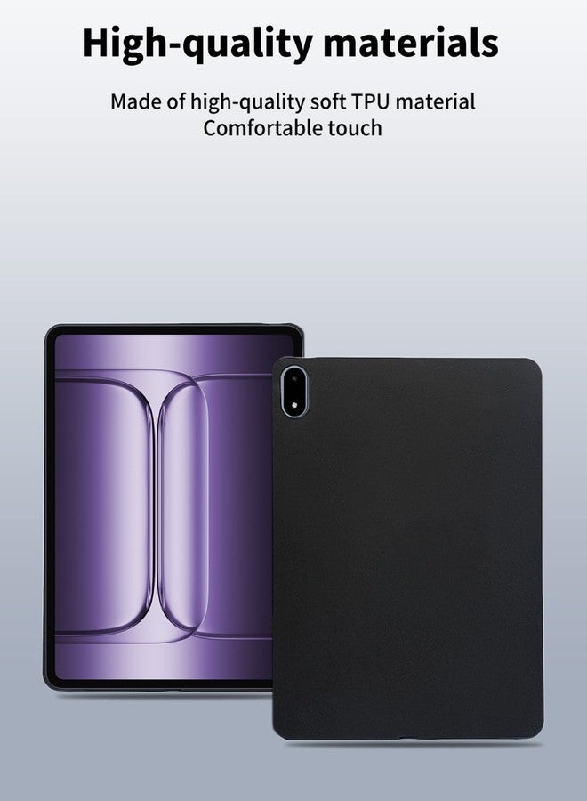 NOUKAJU جراب حماية لجهاز OnePlus Pad 3 اللوحي مقاس 13.2 بوصة، جراب حماية NOUKAJU للأجهزة اللوحية، مقاوم للصدمات والخدوش، غطاء حماية لجهاز OnePlus Pad 3 (أسود) - Image 2