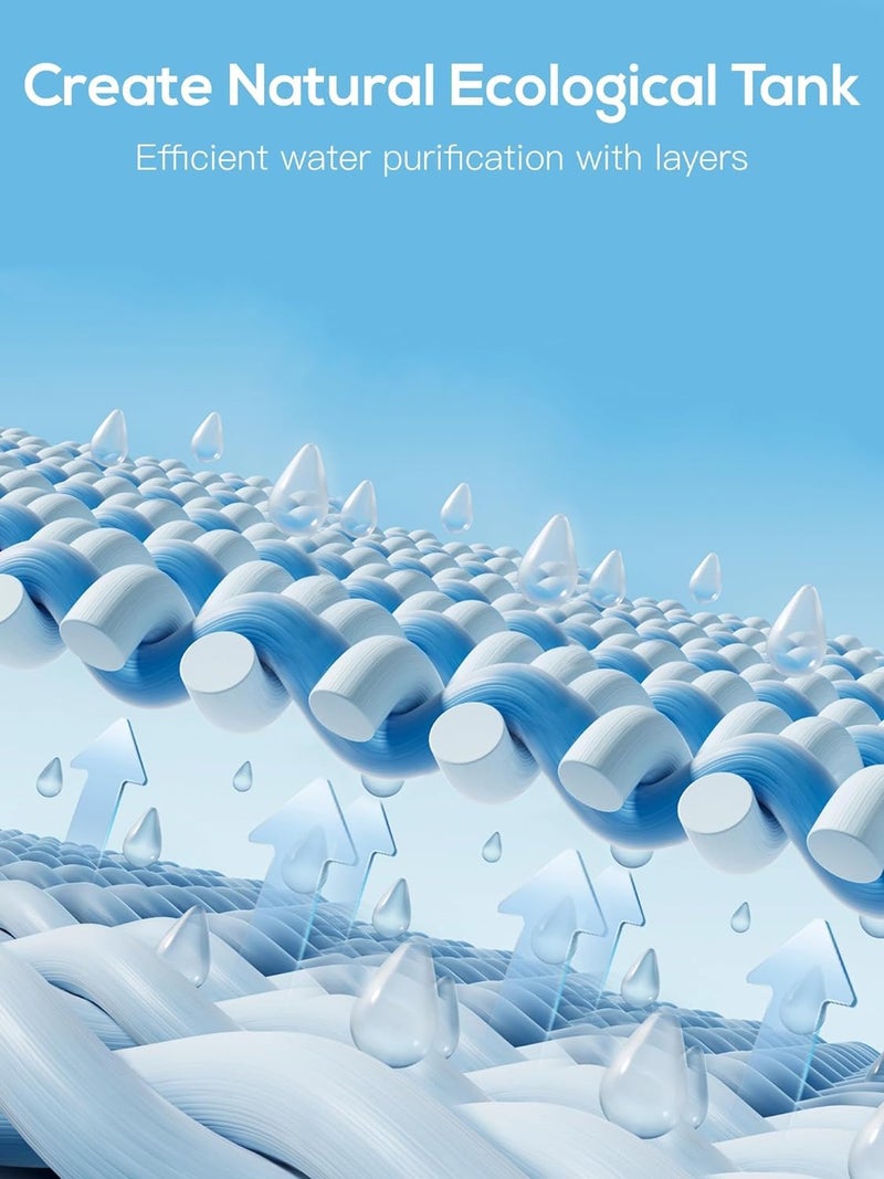 VAYINATO ® 3 Feet Aquarium White Filter Sponge Media Suitable for Aquarium TOB Filter, Canister, Sponge Filter by Petzlifeworld - Image 5