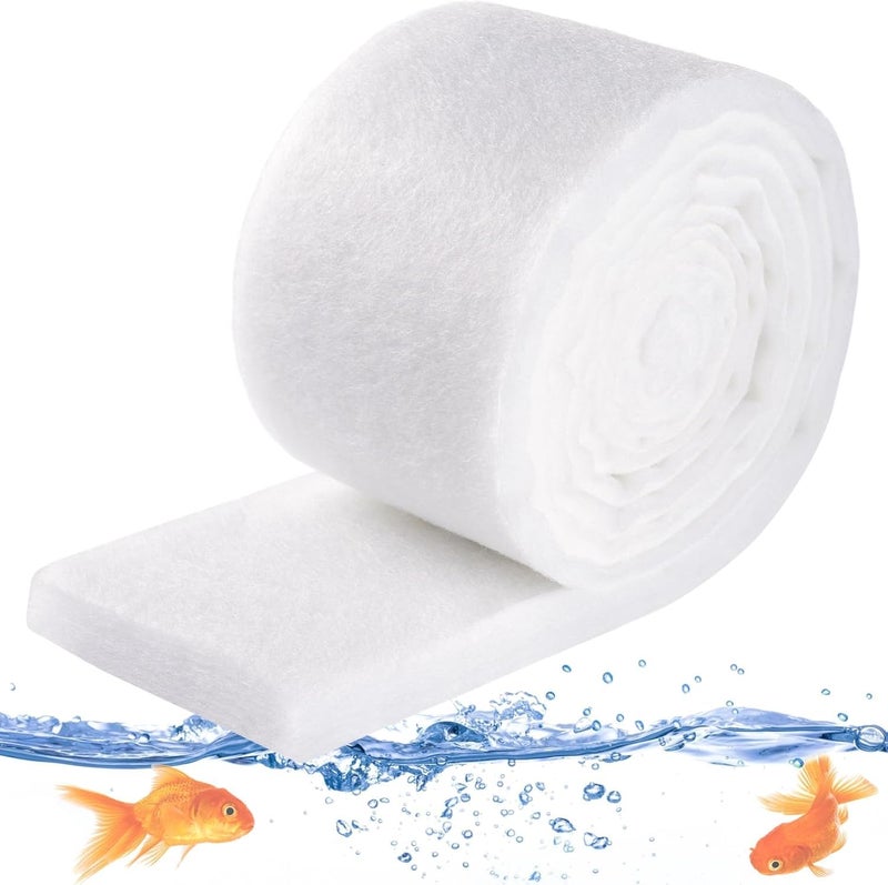 VAYINATO ® 3 Feet Aquarium White Filter Sponge Media Suitable for Aquarium TOB Filter, Canister, Sponge Filter by Petzlifeworld - Image 1