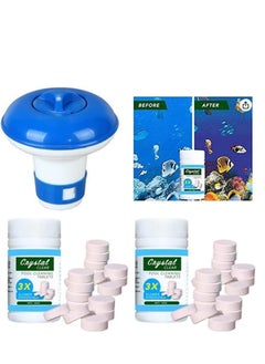 Swimming pool Cleaning Float With 200g Purifier Tablets Swimming Pool Chlorine Dispenser Kit