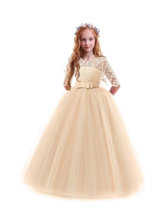 NIBEMINENT Princess Party Costume Dress 130cm - Image 1