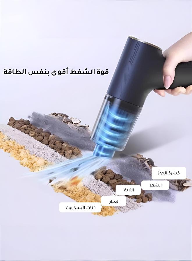 مكنسة سيارة لاسلكية - شفط قوي ومتعدد الاستخدامات وسهلة التشغيل - Image 2