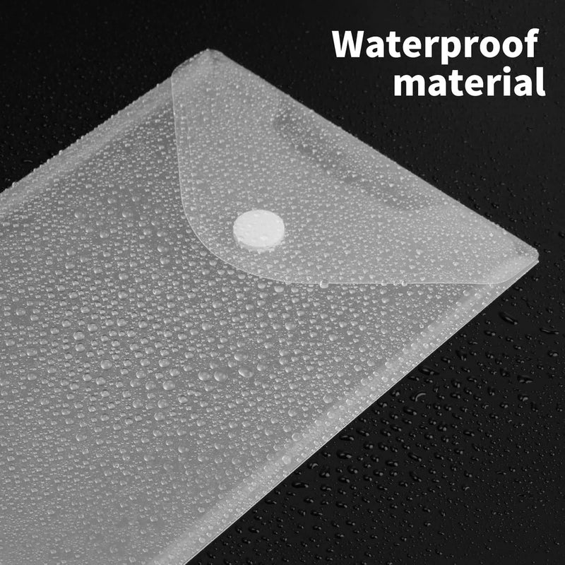 Aasjbofa 50 Packs Clear Stamp Die Storage Pockets Plastic Seal Bags Storage Case for Cutting Dies Stencil Album Stamp Crafts for DIY Scrapbooking Paper Card Craft Cutting Dies for Card Making - Image 5