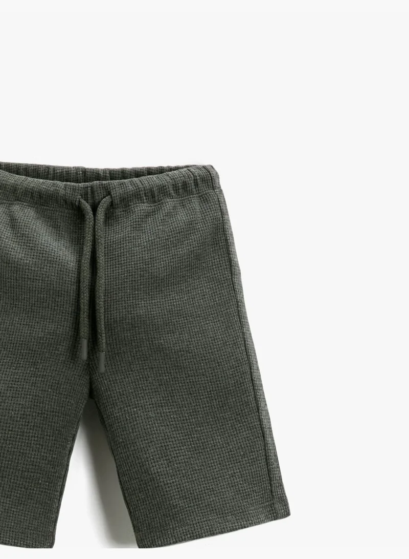 KOTON Basic Shorts Drawstring