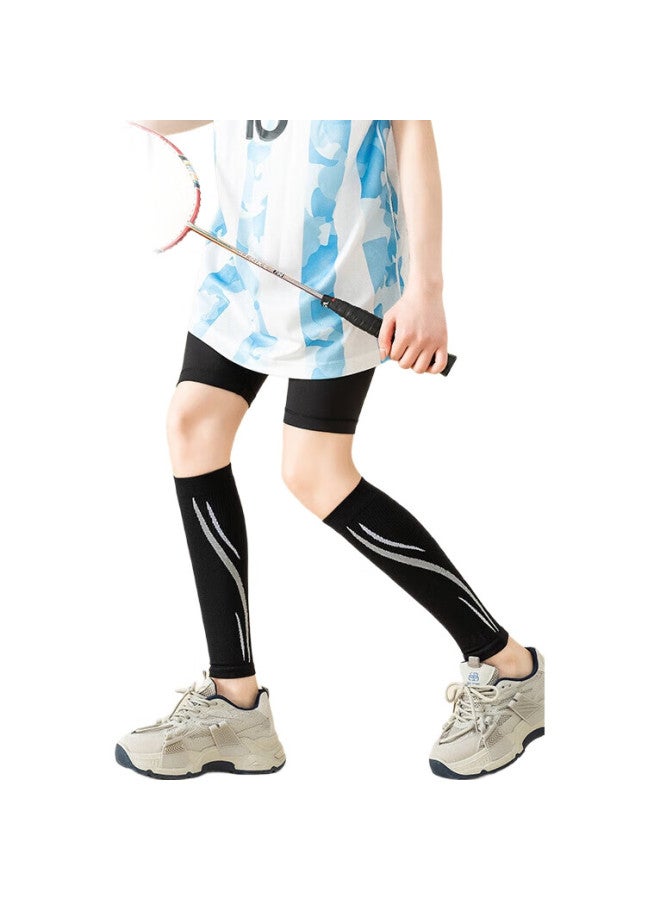 TEEIS Leg Guards, Calf Sleeves, Basketball Running Sports Leg Warmers, Size L - Image 1