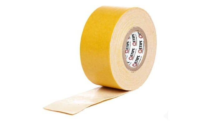 ETI Cloth Tape Double Sided Adhesive (2 Inch) 50mmX20Meter, Gold - Image 3