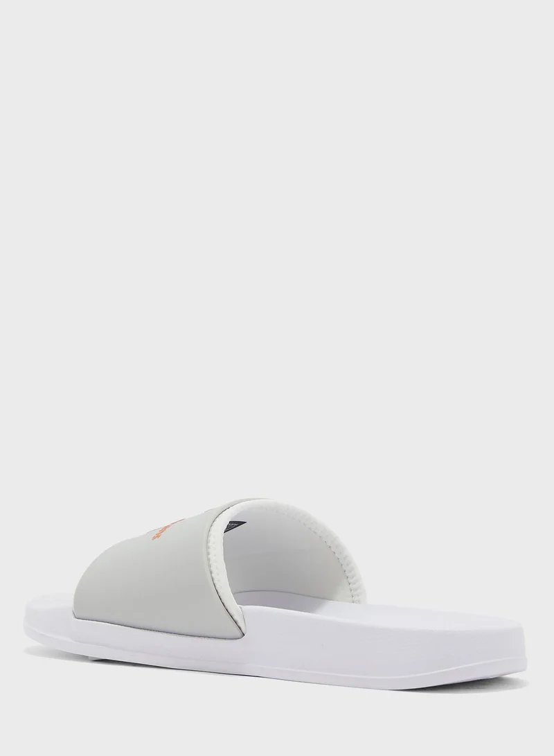 Calvin Klein Jeans Logo Flip Flops