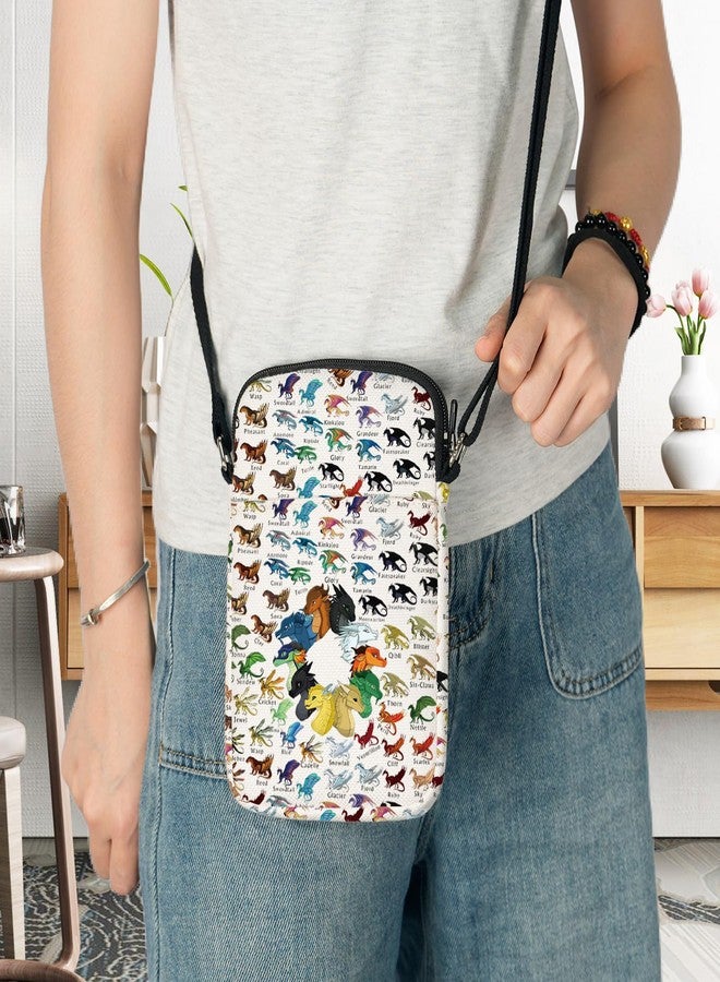 G2TUP Wings Dragon Crossbody Bag Dragon Inspired Gift Dragon Tribes Shoulder Bag Wings Dragon Bookish Merch (Wings Dragon Cb) - Image 5