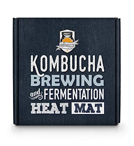 Fermentaholics Kombucha Heater | Fermentaholics Kombucha Brewing and Fermentation Heat Mat | Keep Your SCOBY Happy and Productive by Brewing in The Proper Temperature Range - Image 1