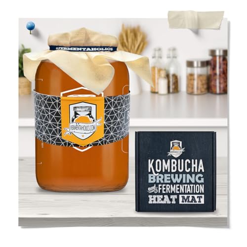 Fermentaholics Kombucha Heater | Fermentaholics Kombucha Brewing and Fermentation Heat Mat | Keep Your SCOBY Happy and Productive by Brewing in The Proper Temperature Range - Image 5
