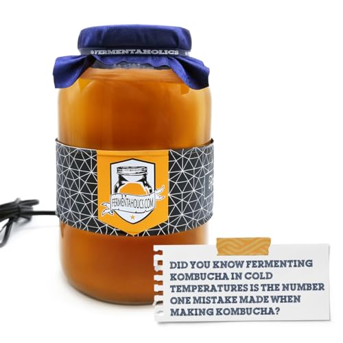 Fermentaholics Kombucha Heater | Fermentaholics Kombucha Brewing and Fermentation Heat Mat | Keep Your SCOBY Happy and Productive by Brewing in The Proper Temperature Range - Image 2