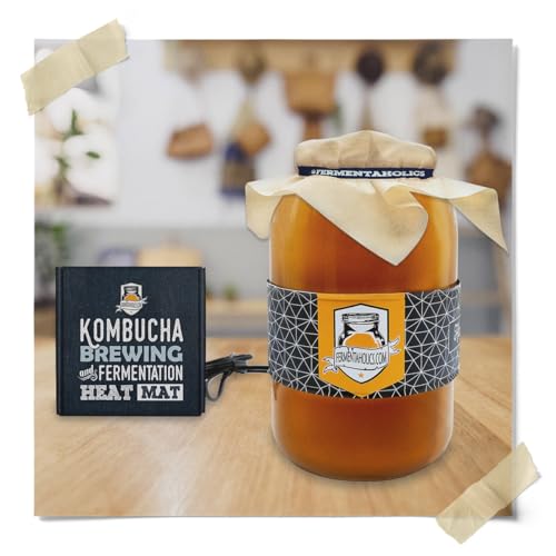 Fermentaholics Kombucha Heater | Fermentaholics Kombucha Brewing and Fermentation Heat Mat | Keep Your SCOBY Happy and Productive by Brewing in The Proper Temperature Range - Image 3