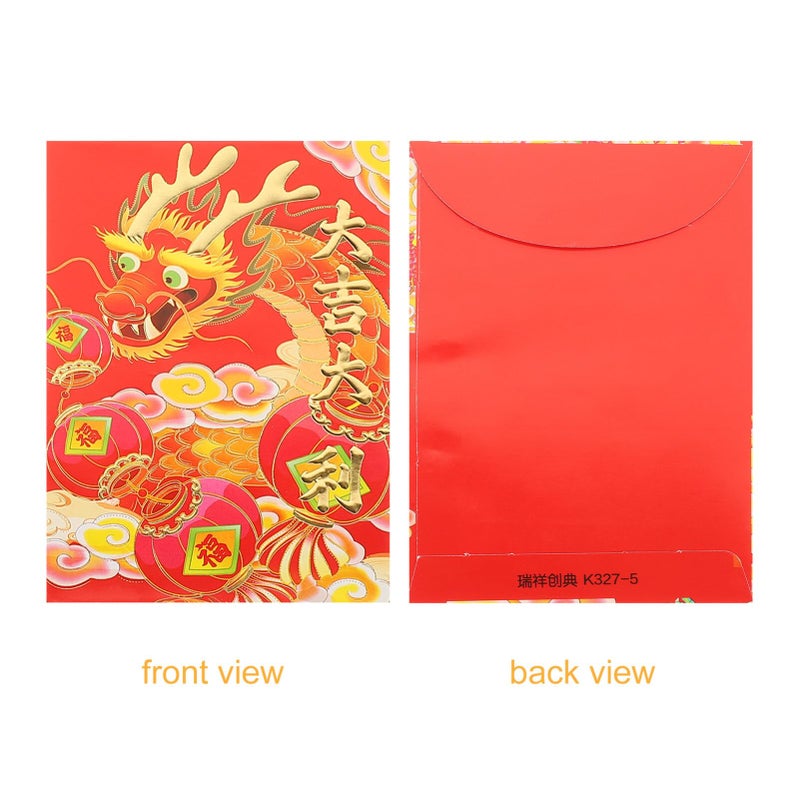 Chinese Red Envelopes For Lunar New Year Weddings Festivals 30 Pcs Assorted Color 4 - Image 3