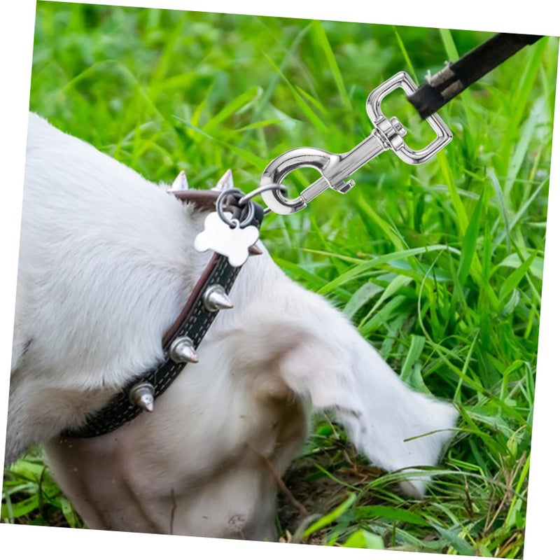 Heavy Duty Swivel Snap Hook Leash Clasp For Pet Dog Leash Stainless Steel - Image 4