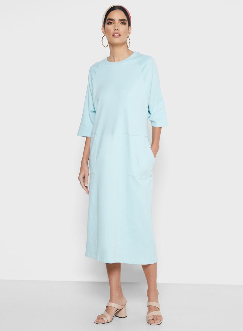 RINA T-Shirt Midi Dress - Image 1