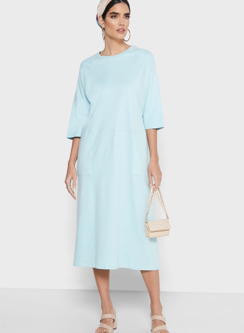 RINA T-Shirt Midi Dress - Image 4