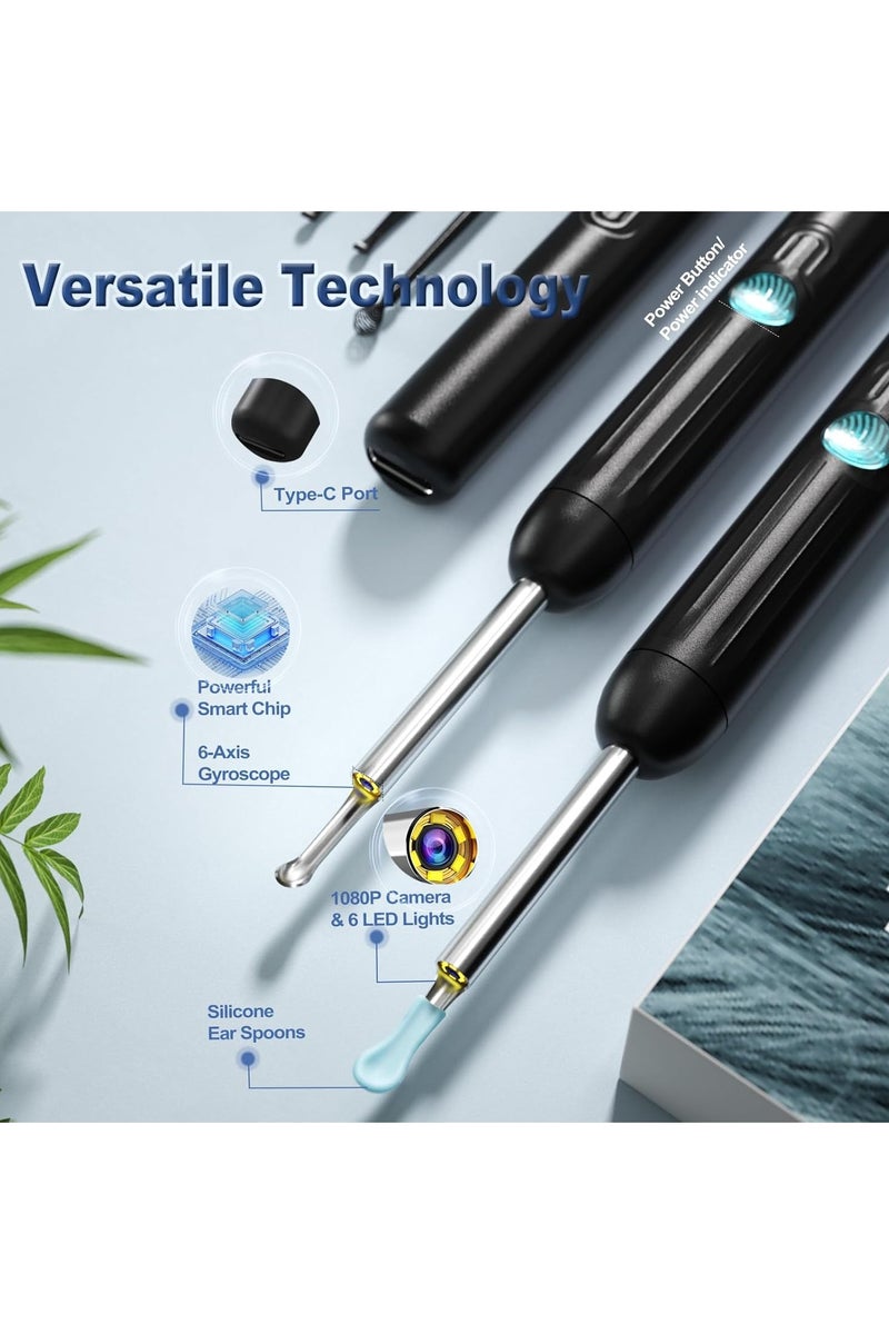 LetsTeck Ear Cleaner Kit HD - Earwax Removal for Adults & Kids (iOS/Android) - Image 3
