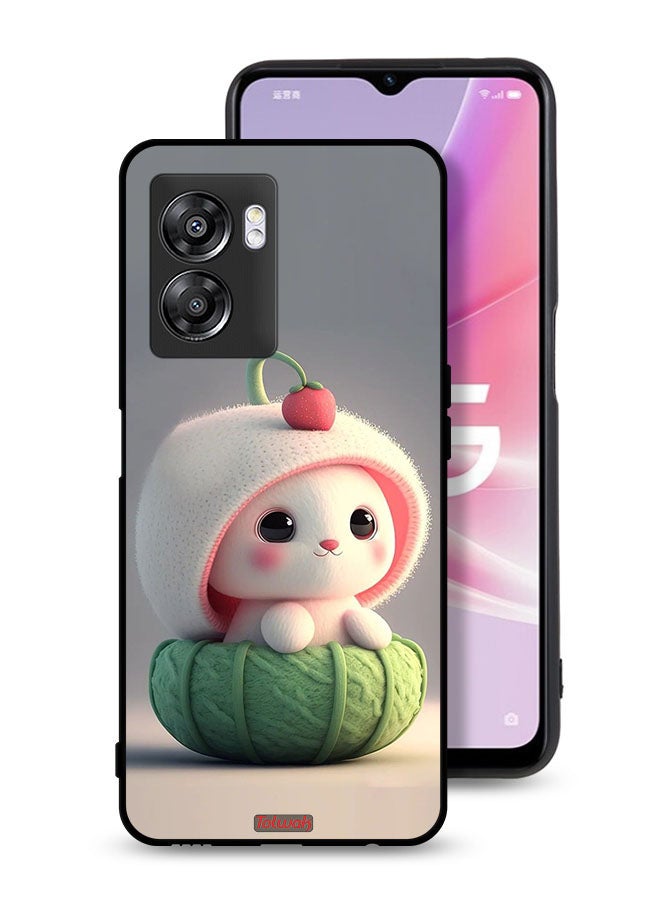 Tolwak OnePlus Nord N300 Protective Case Cover Cute Little Rabbit - Image 1