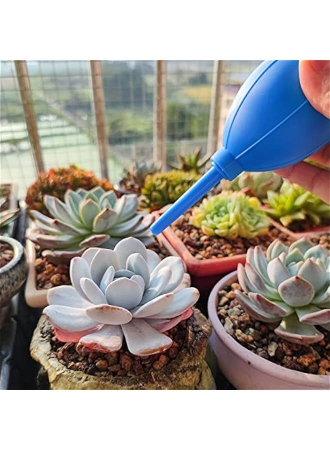 2pcs Rubber Bulb Air Blower with Soft Brush for Camera, Microscopes, Telescope, Guitars, Keyboards, Records, Cell Phones, and Succulents. - Image 2