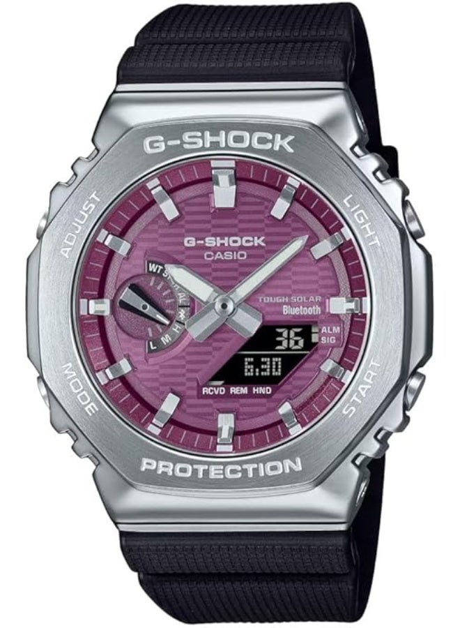 G-SHOCK Casio G-Shock Bluetooth Analog-Digital Burgundy Dial - Image 1