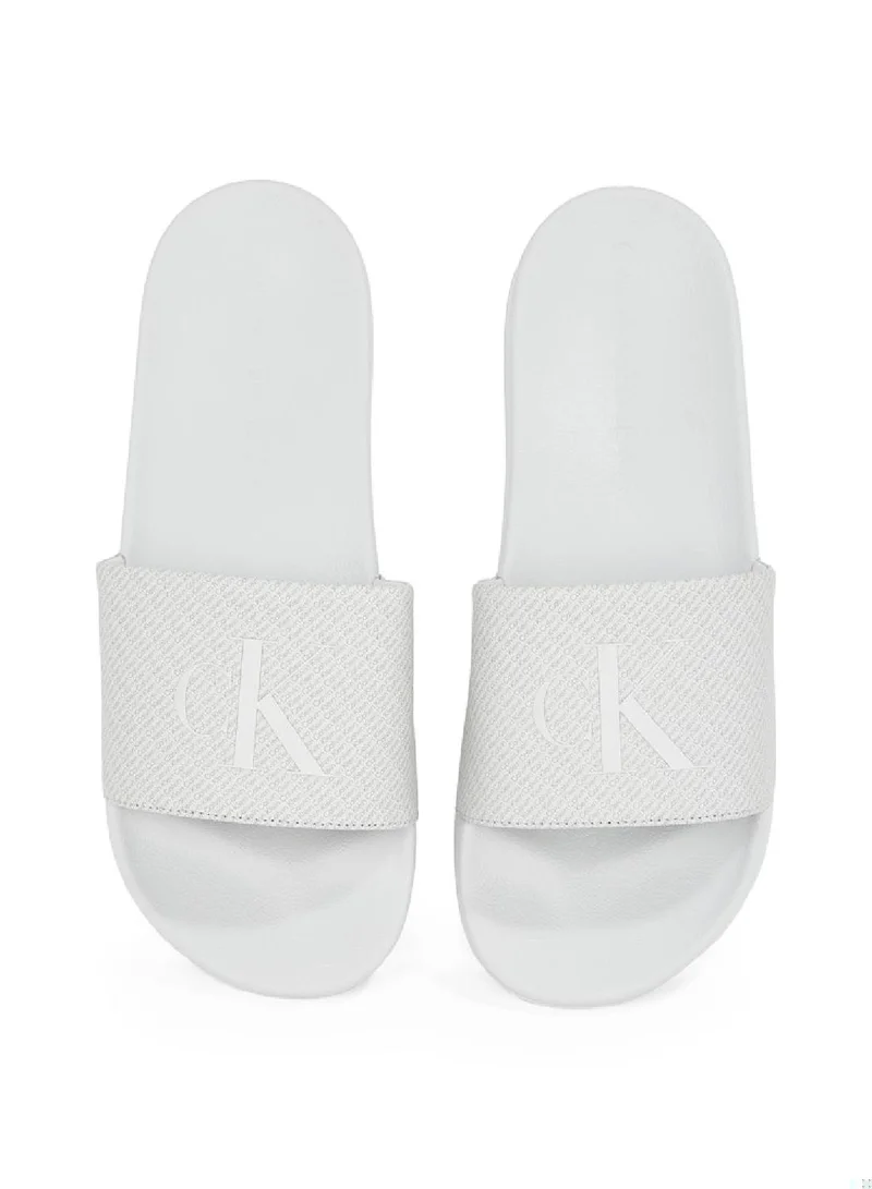 Calvin Klein Jeans Print Slides