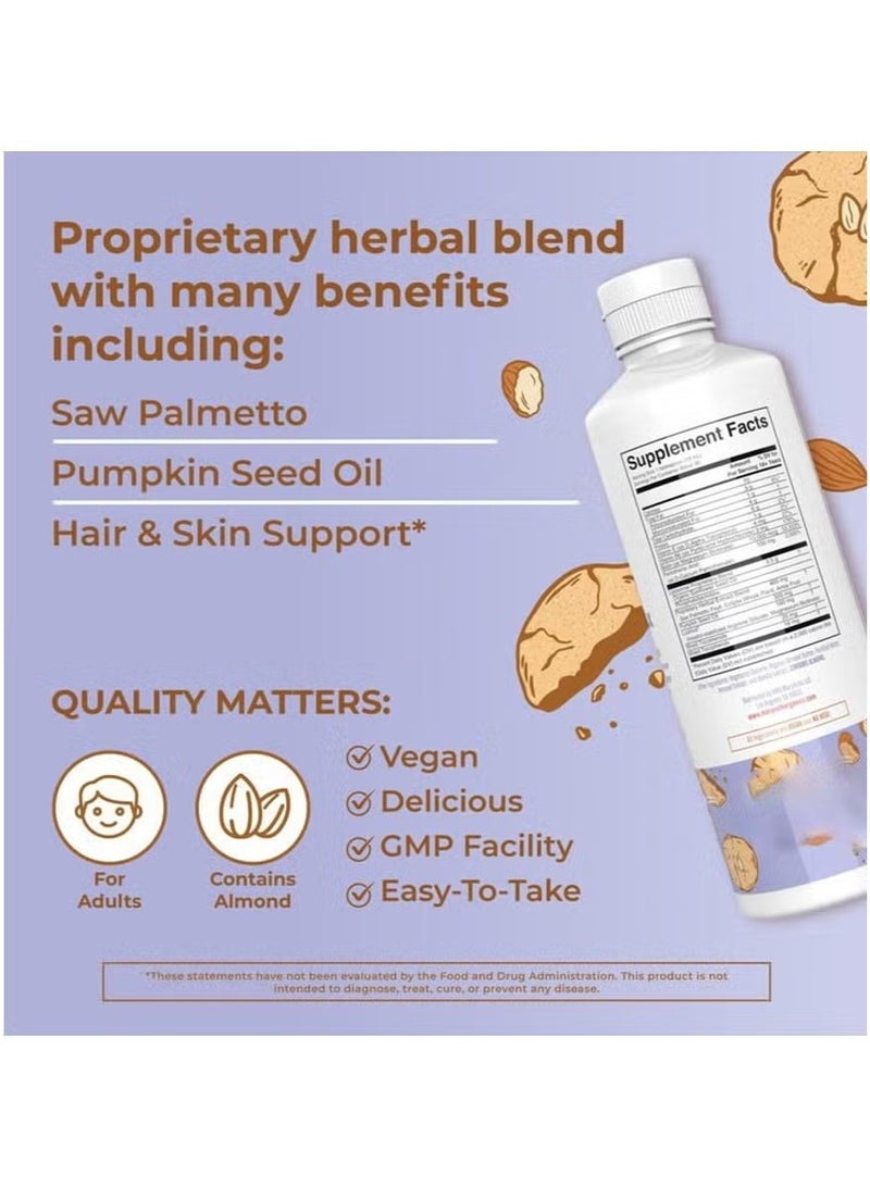 Hair Growth Max Liposomal Biotin,with Lustriva® + Biotin 10000mcg | Thicker Hair, Wrinkles, Fine Lines, Skin Care 450ml - Image 5
