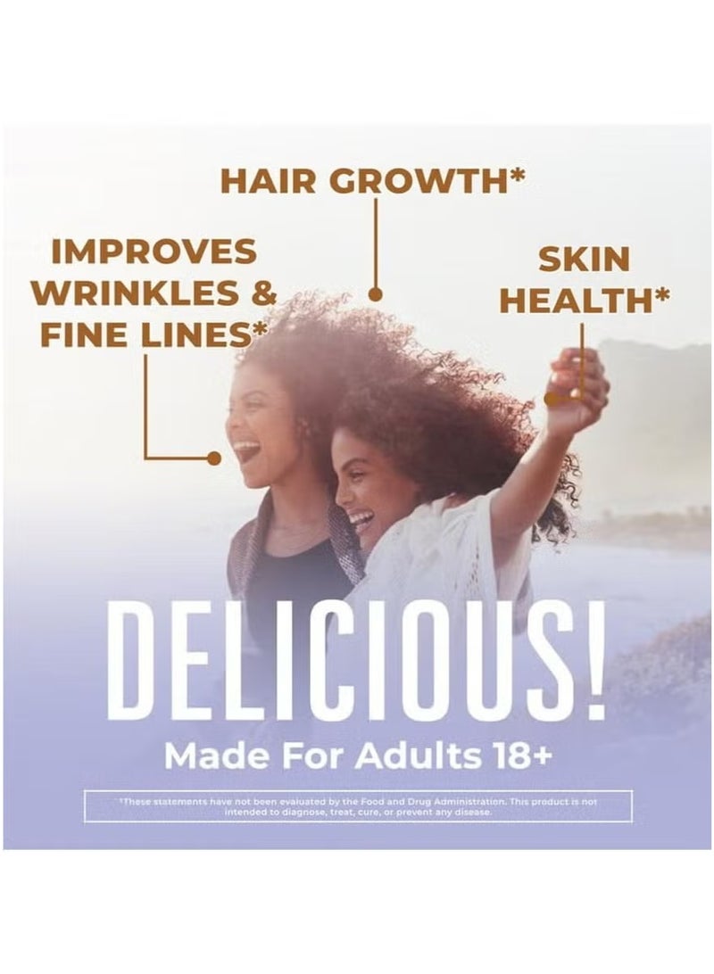Hair Growth Max Liposomal Biotin,with Lustriva® + Biotin 10000mcg | Thicker Hair, Wrinkles, Fine Lines, Skin Care 450ml - Image 4