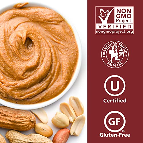 Justin's Classic Peanut Butter Creamy Spread, No Stir, Gluten-Free, 28 Ounce Jar, 1 Pack - Image 3
