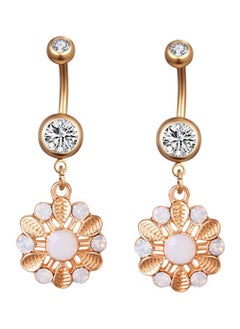 2-Piece Surgical Steel Belly Button Rings Set