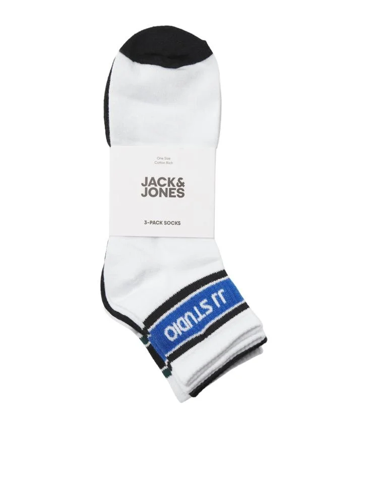 JACK & JONES Jachugh 3 Pack Tennis Crew Socks