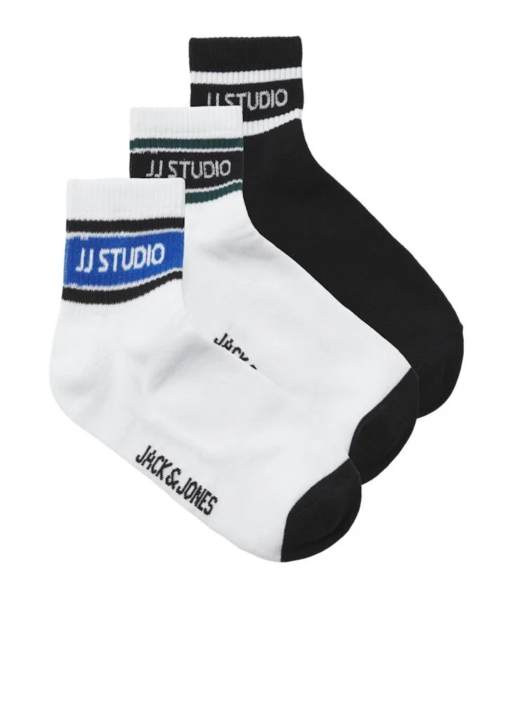 JACK & JONES Jachugh 3 Pack Tennis Crew Socks