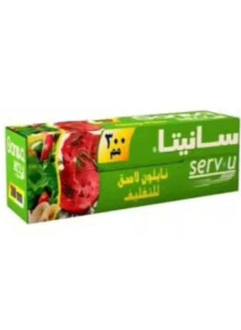 سانيتا نايلون لاصق للتغليف سيرف يو شفاف 300م  - Image 1