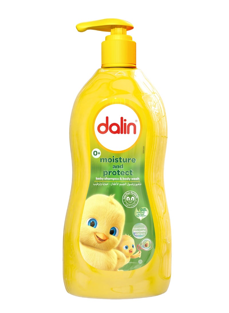 Dalin Moisture and Protect Baby Shampoo & Body Wash 700 ML - Image 1
