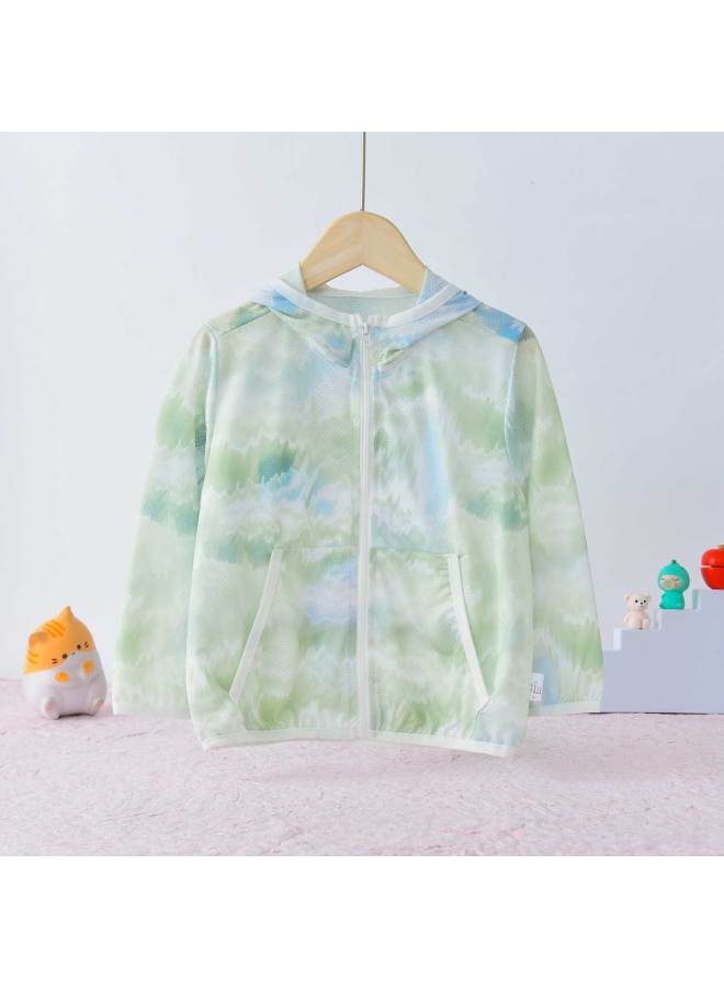 Bornbay Kids' Skin-friendly Lightweight Breathable Jacket, Stylish Fashion Hooded Cardigan For Children - Image 2